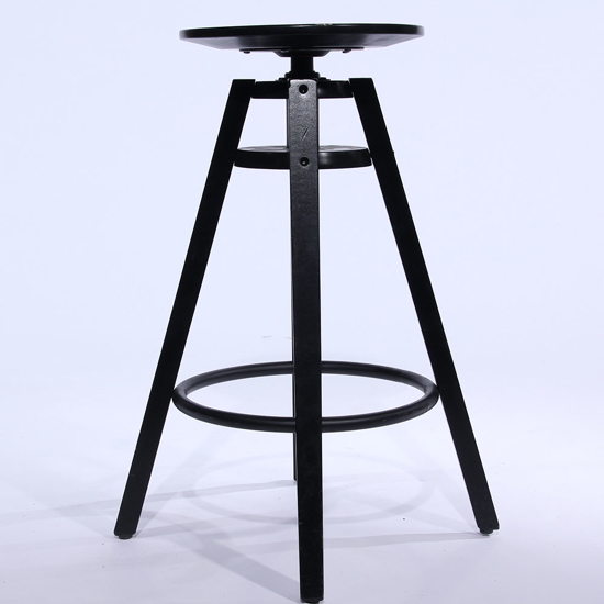 Picture of Tabouret - ajustable noir